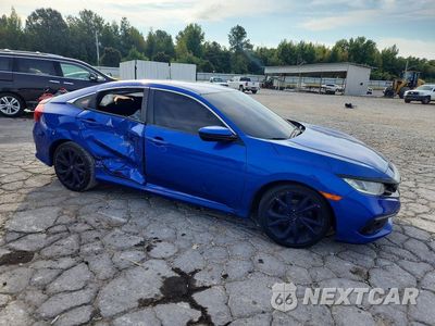 Czwarte zdjęcie samochodu z boku: 2020 HONDA CIVIC SPORT VIN:19XFC2F85LE029404 - miniatura