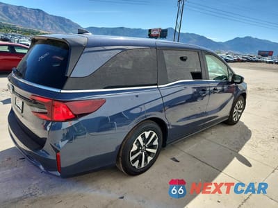 Trzecie zdjęcie samochodu z tyłu: 2026 HONDA ODYSSEY EXL VIN:5FNRL6H63TB073539 - miniatura