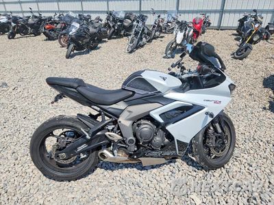 2025 TRIUMPH MOTORCYCLE DAYTONA 660 SMTL23UF1STBU9546 - główne zdjęcie licytacji z USA - miniatura