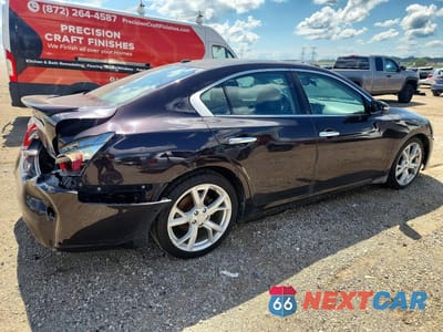 Trzecie zdjęcie samochodu z tyłu: 2012 NISSAN MAXIMA 3.5 S VIN:1N4AA5AP6CC832221 - miniatura