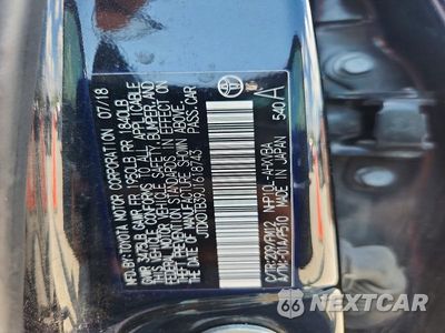 Zdjęcie 13 z 13 samochodu: 2018 TOYOTA PRIUS C TWO VIN:JTDKDTB39J1618743 - miniatura