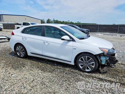 Czwarte zdjęcie samochodu z boku: 2018 HYUNDAI IONIQ LIMITED VIN:KMHC85LC7JU072697 - miniatura