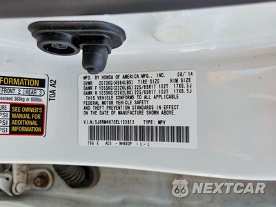 Zdjęcie 13 z 13 samochodu: 2014 HONDA CR-V EXL VIN:5J6RM4H70EL103813 - miniatura