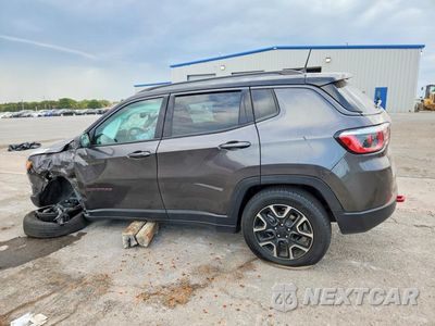 Drugie zdjęcie samochodu z przodu: 2020 JEEP COMPASS TRAILHAWK VIN:3C4NJDDB4LT195386 - miniatura