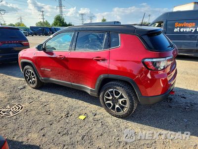 Drugie zdjęcie samochodu z przodu: 2025 JEEP COMPASS TRAILHAWK VIN:3C4NJDDN8ST581382 - miniatura