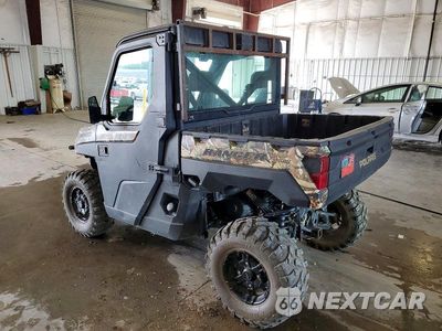 Trzecie zdjęcie samochodu z tyłu: 2019 POLARIS RANGER UTILITY VEHICLE VIN:4XARRE991K8903863 - miniatura