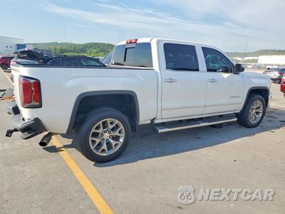 Trzecie zdjęcie samochodu z tyłu: 2018 GMC SIERRA C1500 SLT VIN:3GTP1NECXJG259734 - miniatura