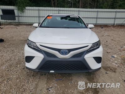 Piąte zdjęcie samochodu w środku: 2019 TOYOTA CAMRY HYBRID SE VIN:4T1B21HK9KU511017 - miniatura