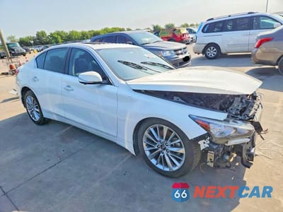 Czwarte zdjęcie samochodu z boku: 2021 INFINITI Q50 LUXE VIN:JN1EV7BP9MM702832 - miniatura