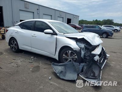 Czwarte zdjęcie samochodu z boku: 2020 NISSAN SENTRA SV VIN:3N1AB8CV1LY244063 - miniatura