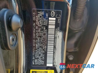 Zdjęcie 12 z 12 samochodu: 2013 LEXUS ES 350 VIN:JTHBK1GG7D2056375 - miniatura