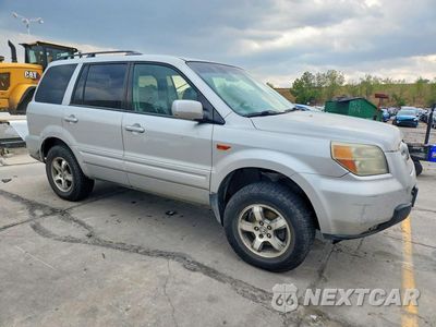 Czwarte zdjęcie samochodu z boku: 2006 HONDA PILOT EX VIN:2HKYF18716H510880 - miniatura