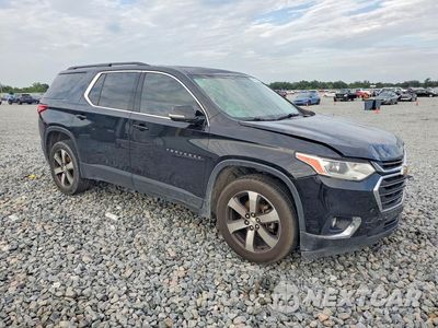 Czwarte zdjęcie samochodu z boku: 2019 CHEVROLET TRAVERSE LT VIN:1GNERHKW4KJ116897 - miniatura