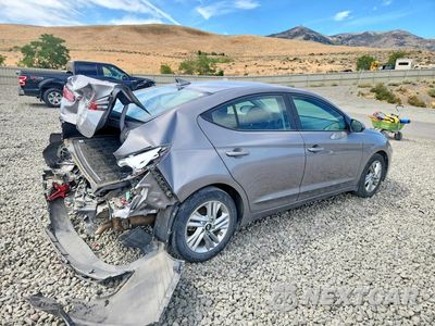Trzecie zdjęcie samochodu z tyłu: 2020 HYUNDAI ELANTRA SEL VIN:KMHD84LF3LU066620 - miniatura