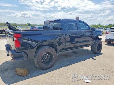 Trzecie zdjęcie samochodu z tyłu: 2020 CHEVROLET SILVERADO C1500 RST VIN:3GCPWDED5LG305154 - miniatura