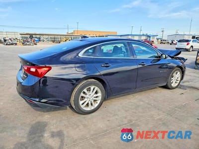 Trzecie zdjęcie samochodu z tyłu: 2018 CHEVROLET MALIBU LT VIN:1G1ZD5ST7JF257292 - miniatura