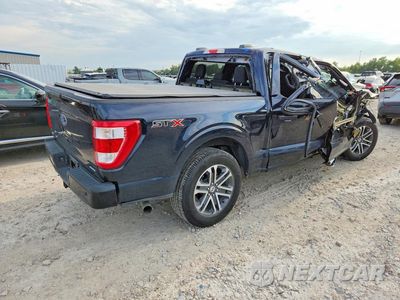 Trzecie zdjęcie samochodu z tyłu: 2023 FORD F150 SUPERCREW VIN:1FTEW1CP6PKG19574 - miniatura