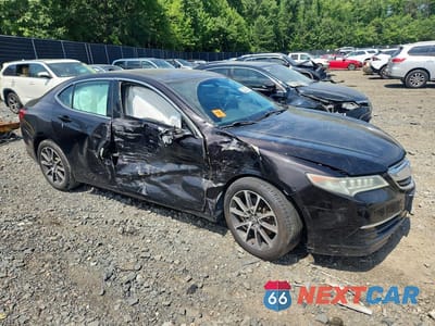 Czwarte zdjęcie samochodu z boku: 2015 ACURA TLX VIN:19UUB2F36FA018404 - miniatura