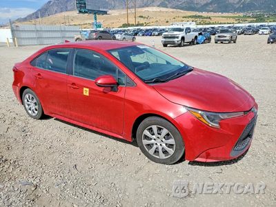 Czwarte zdjęcie samochodu z boku: 2020 TOYOTA COROLLA LE VIN:5YFEPRAE5LP006791 - miniatura