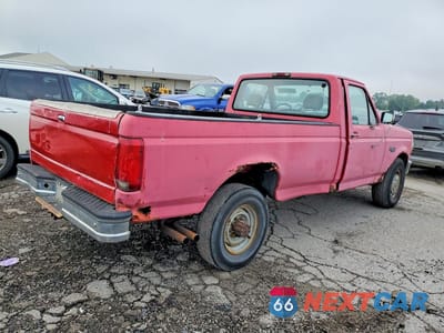 Trzecie zdjęcie samochodu z tyłu: 1997 FORD F250 VIN:3FTHF25HXVMA38299 - miniatura