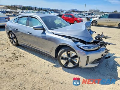 Czwarte zdjęcie samochodu z boku: 2024 BMW I4 EDRIVE 35 VIN:WBY43AW03RFT36871 - miniatura