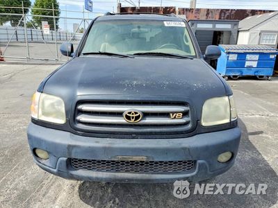 Piąte zdjęcie samochodu w środku: 2001 TOYOTA SEQUOIA LIMITED VIN:5TDZT38A41S043557 - miniatura