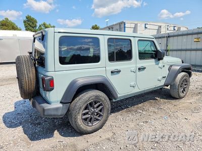 Trzecie zdjęcie samochodu z tyłu: 2024 JEEP WRANGLER SPORT VIN:1C4PJXDN7RW306939 - miniatura