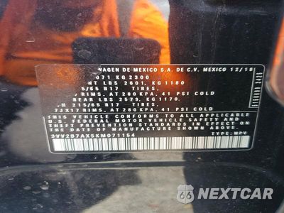 Zdjęcie 13 z 13 samochodu: 2019 VOLKSWAGEN TIGUAN SE VIN:3VV2B7AX5KM071154 - miniatura