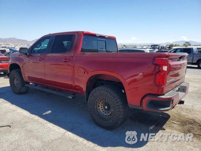 Drugie zdjęcie samochodu z przodu: 2021 CHEVROLET SILVERADO K1500 RST VIN:3GCUYEEDXMG164246 - miniatura