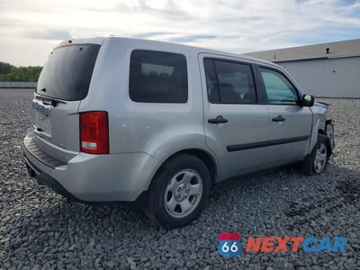Trzecie zdjęcie samochodu z tyłu: 2014 HONDA PILOT LX VIN:5FNYF4H24EB047376 - miniatura