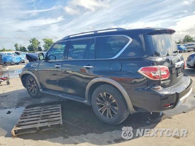 Trzecie zdjęcie samochodu z tyłu: 2017 NISSAN ARMADA PLATINUM VIN:JN8AY2NF4H9301209 - miniatura
