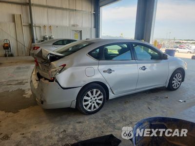 Trzecie zdjęcie samochodu z tyłu: 2015 NISSAN SENTRA SV VIN:3N1AB7APXFL657910 - miniatura