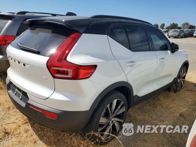 Trzecie zdjęcie samochodu z tyłu: 2021 VOLVO XC40 RECHARGE VIN:YV4ED3UR5M2583953 - miniatura