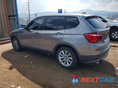 Drugie zdjęcie samochodu z przodu: 2013 BMW X3 XDRIVE28I VIN:5UXWX9C56D0A08029 - miniatura