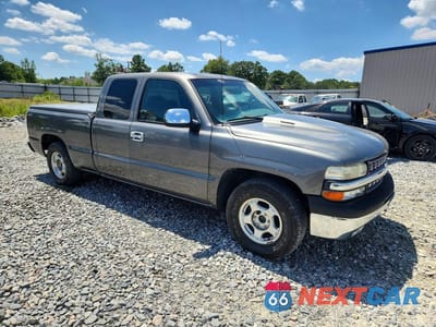 Czwarte zdjęcie samochodu z boku: 2000 CHEVROLET SILVERADO C1500 VIN:2GCEC19T3Y1353607 - miniatura