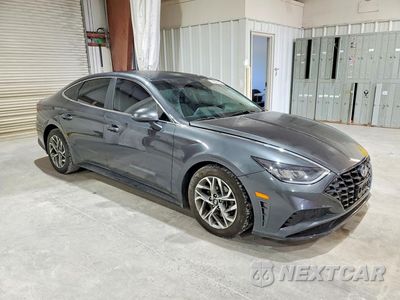 Czwarte zdjęcie samochodu z boku: 2022 HYUNDAI SONATA SEL VIN:KMHL64JA5NA214909 - miniatura