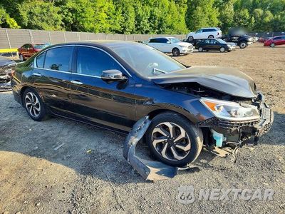 Czwarte zdjęcie samochodu z boku: 2016 HONDA ACCORD EX VIN:1HGCR2F05GA232251 - miniatura