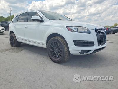 Czwarte zdjęcie samochodu z boku: 2015 AUDI Q7 TDI PREMIUM PLUS VIN:WA1LMAFE0FD015779 - miniatura