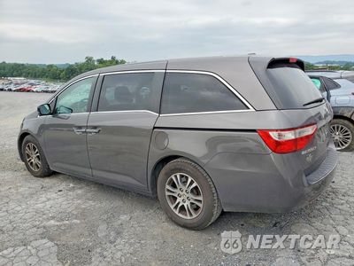 Drugie zdjęcie samochodu z przodu: 2011 HONDA ODYSSEY EXL VIN:5FNRL5H64BB082632 - miniatura