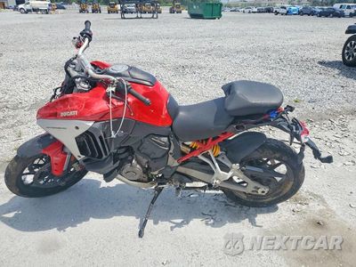 Trzecie zdjęcie samochodu z tyłu: 2022 DUCATI MULTISTRADA V4 VIN:ZDMAALVW0NB007899 - miniatura