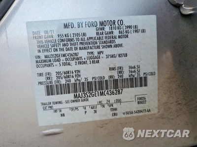Zdjęcie 13 z 13 samochodu: 2021 FORD ECOSPORT SE VIN:MAJ3S2GE1MC436287 - miniatura