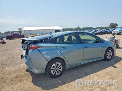 Trzecie zdjęcie samochodu z tyłu: 2018 TOYOTA PRIUS TWO VIN:JTDKBRFU4J3591337 - miniatura