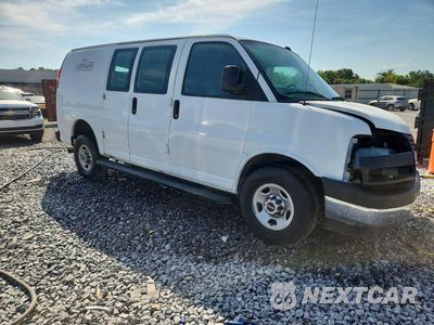 Czwarte zdjęcie samochodu z boku: 2021 GMC SAVANA G2500 VIN:1GTW7AFP4M1212979 - miniatura