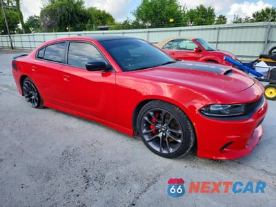Czwarte zdjęcie samochodu z boku: 2023 DODGE CHARGER R/T VIN:2C3CDXCT1PH535901 - miniatura