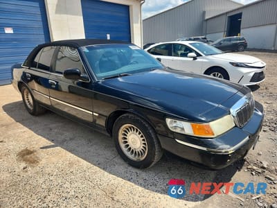 Czwarte zdjęcie samochodu z boku: 2000 MERCURY GRAND MARQUIS LS VIN:2MEFM75W0YX663861 - miniatura