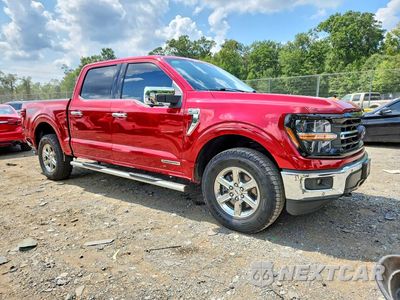 Czwarte zdjęcie samochodu z boku: 2024 FORD F150 XLT VIN:1FTFW3LD5RFA89115 - miniatura