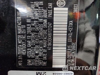 Zdjęcie 12 z 12 samochodu: 2011 TOYOTA CAMRY SE V6 VIN:4T1BK3EK4BU121247 - miniatura