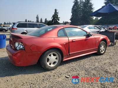 Trzecie zdjęcie samochodu z tyłu: 2000 FORD MUSTANG VIN:1FAFP4047YF135376 - miniatura