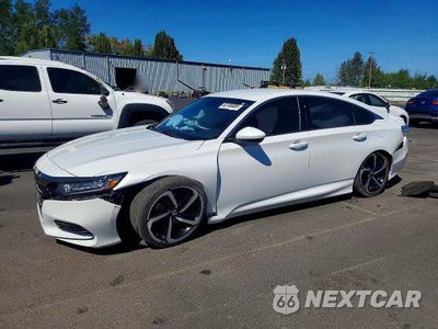 2018 HONDA ACCORD SPORT 1HGCV1E39JA243164 - główne zdjęcie licytacji z USA - miniatura