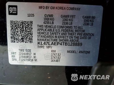 Zdjęcie 12 z 12 samochodu: 2026 BUICK ENVISTA PREFERRED VIN:KL47LAEP4TB128889 - miniatura